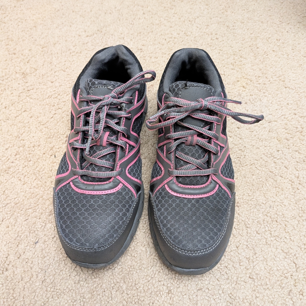 Brahma Women's Steel Toes Size 7.5 Athletic Shoes - Grey and Pink